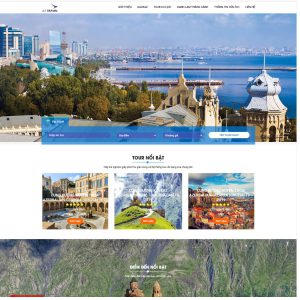 Themes Wordpress đẹp mẫu website tin tức du lịch, travel, đặt phòng khách sạn