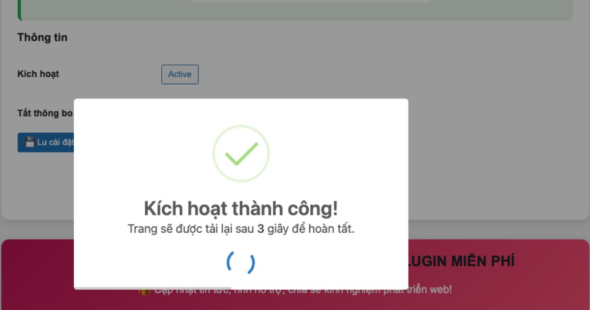 Đã thành công gắn key vào theme flatsome nhé Đã thành công gắn key vào theme flatsome nhé